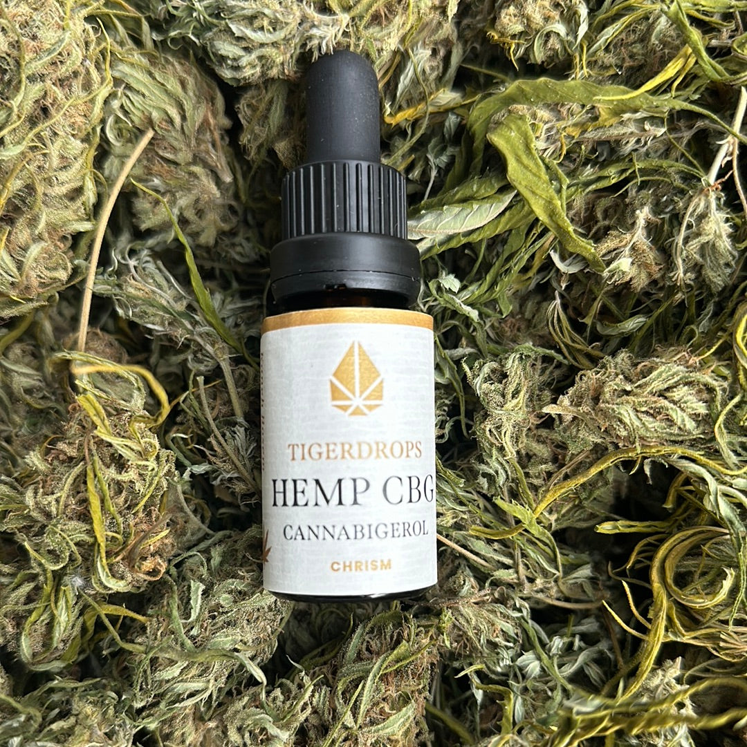 New: 10ml Hemp CBDv : CBG Holy Oil, 17.83%